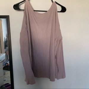 Cold shoulder top